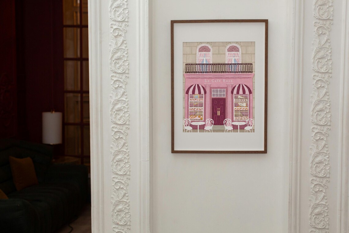 Parisian Caf, French Café Poster Print - Image 4