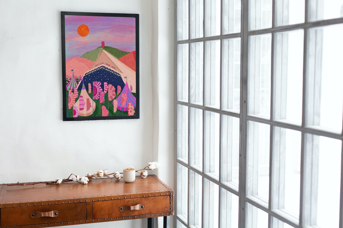 Custom Festival Poster, Music Concert Art Print - Image 6