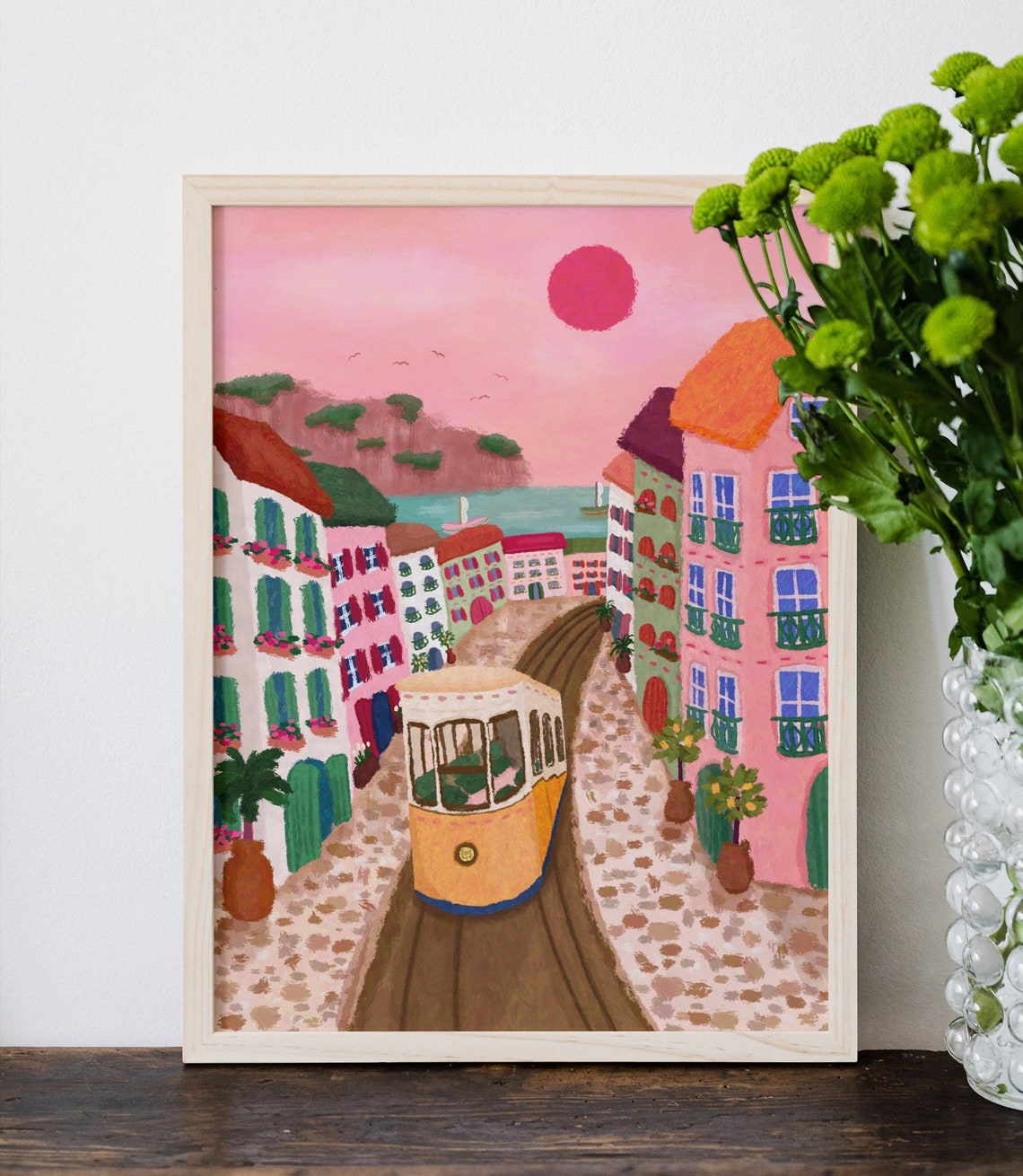 Lisbon Portugal - Modern Travel Poster - Image 5