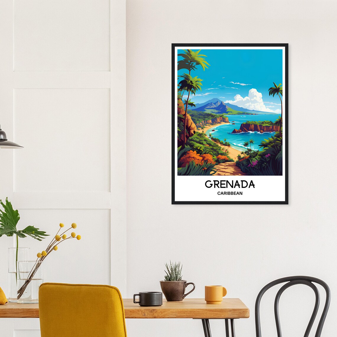 Grenada Travel Poster, Caribbean Wall Art Print - Image 2