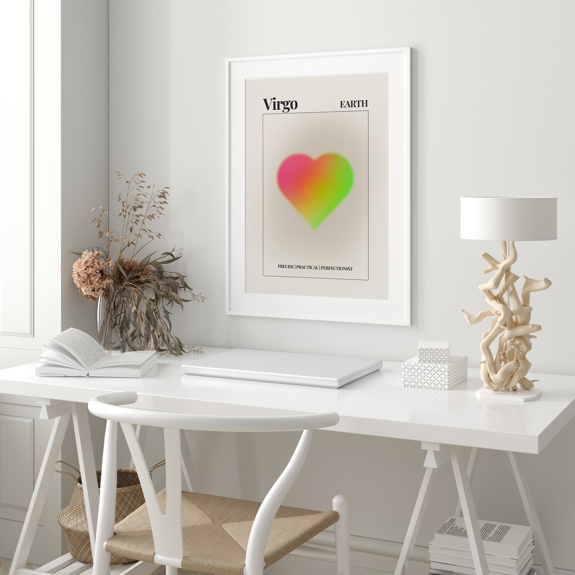 Zodiac Sign Virgo Aura Poster Quote Inspirational Quote Motivational Quote Quote Print Poster Print Wall Art Quote 1 - Image 3