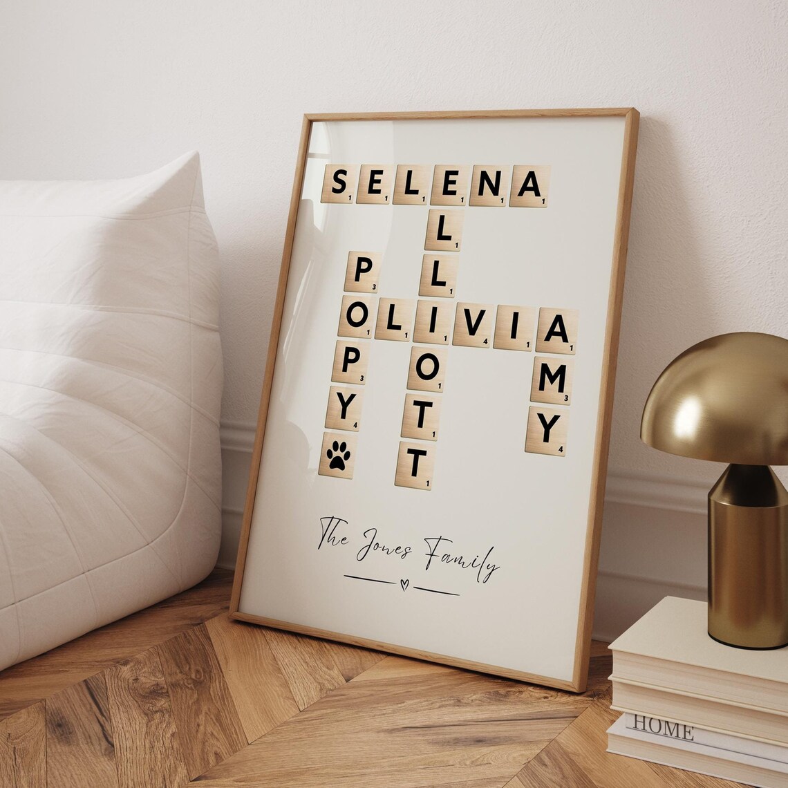 Personalized Letter - Traditional Travel Poster
