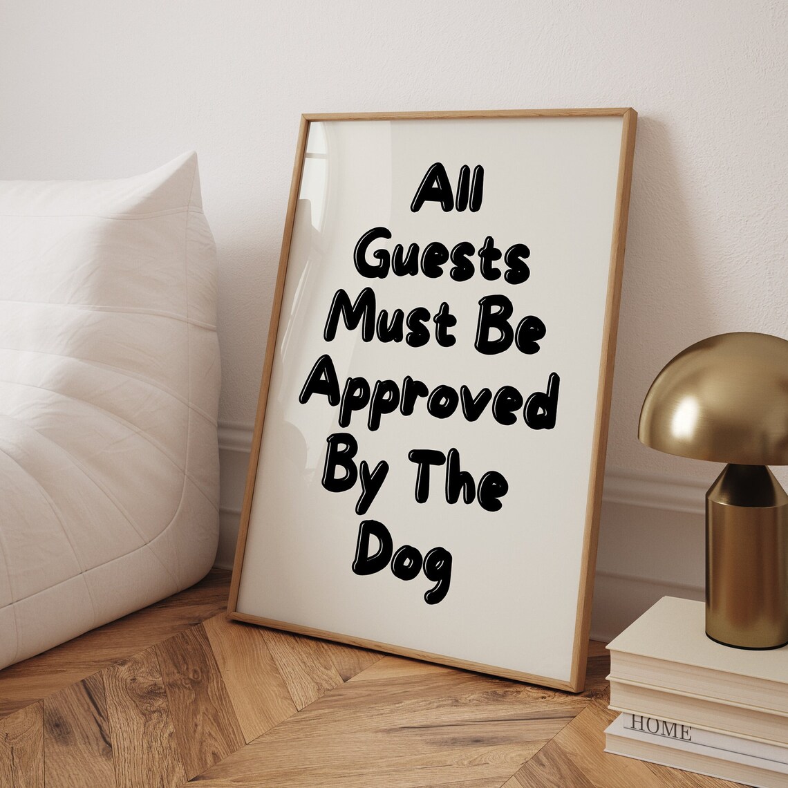 Funny Dog Typography, Gift for Dog People