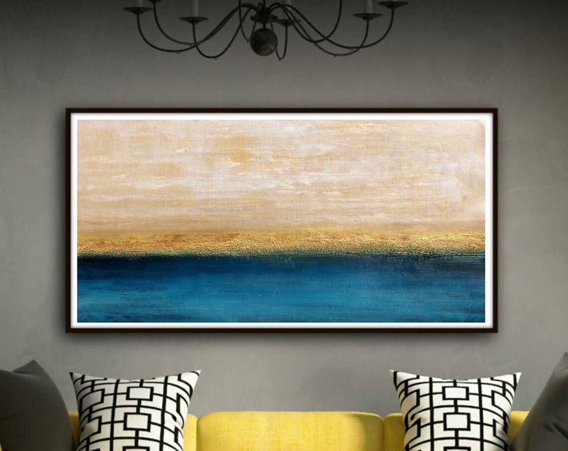 Colorful Abstract Art Print, Contemporary Texture