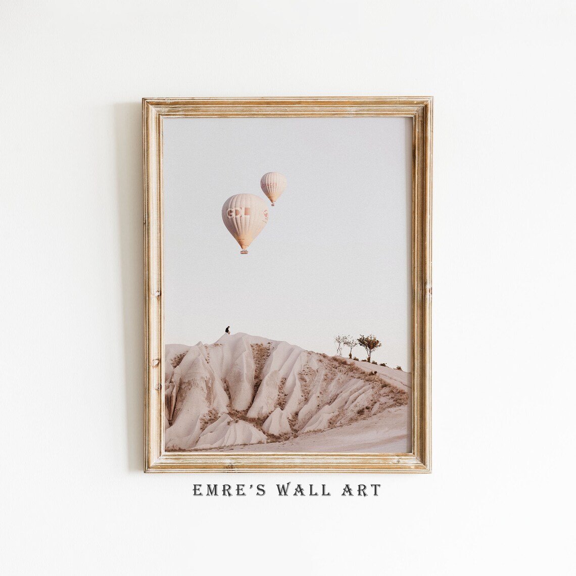 Cappadocia Hot Air Balloons Over Fairy Chimneys Photo Wall Art - Image 2