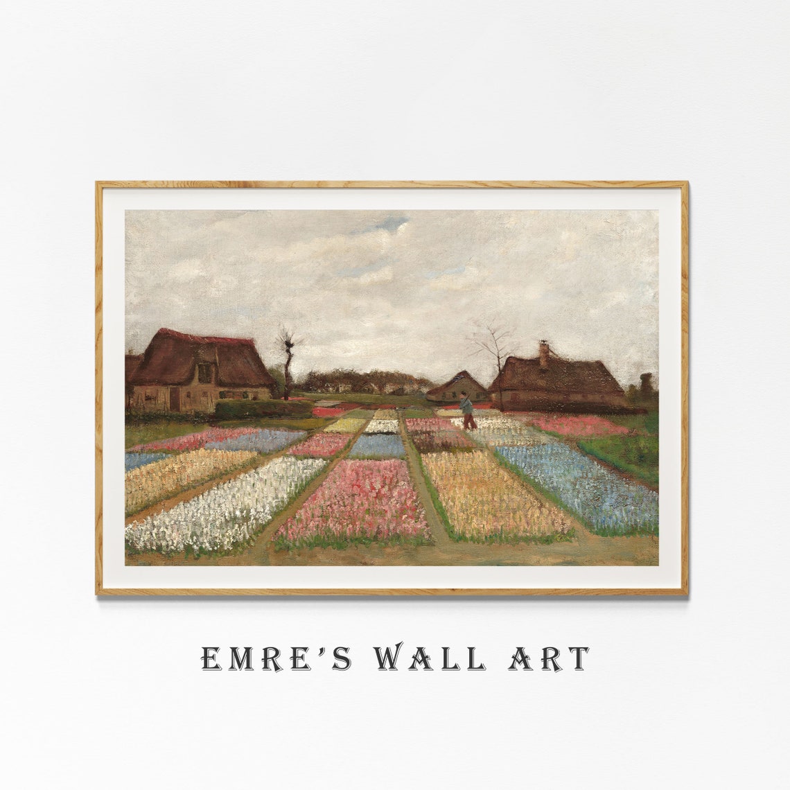 Vincent van Gogh Flower Beds Holland Colorful Bulb Fields Poster - Image 4