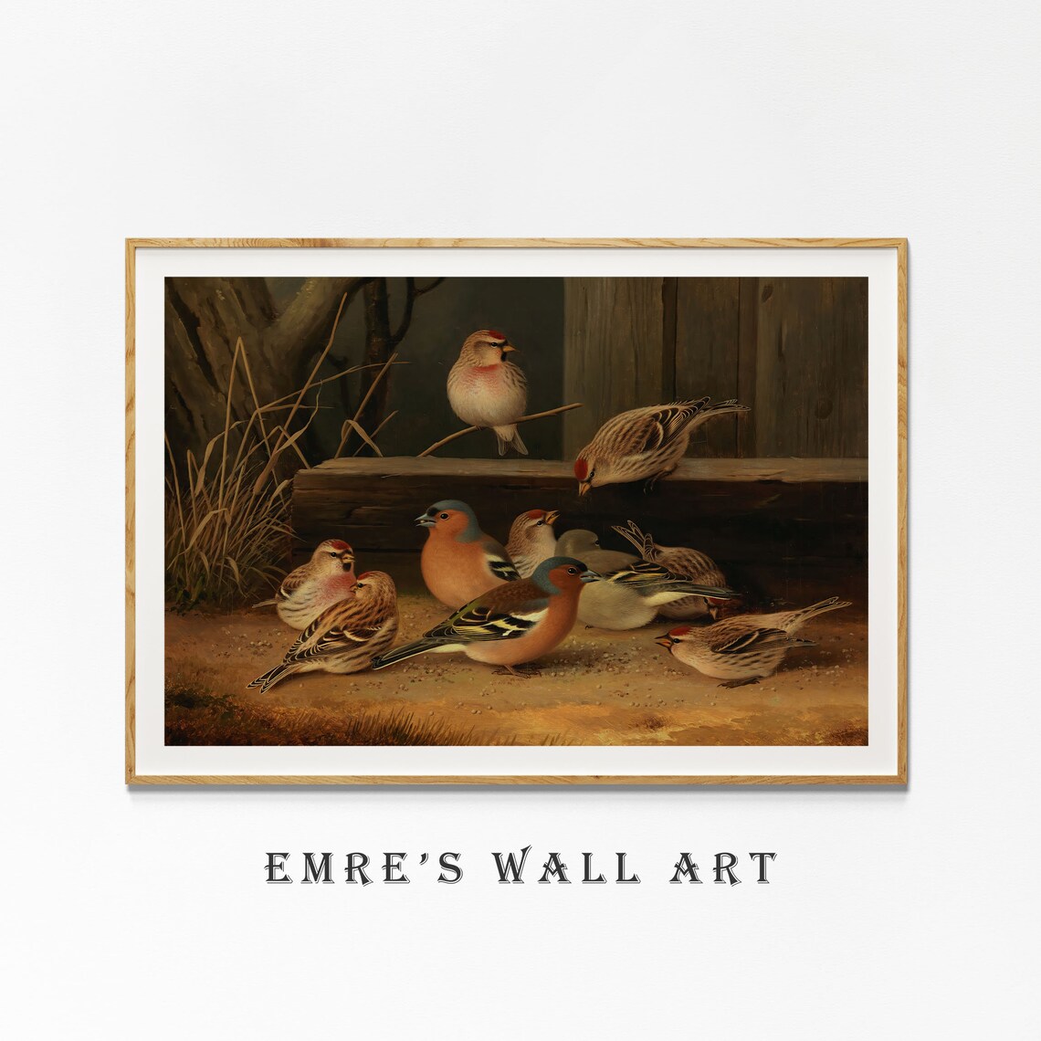 Rustic Country Farmhouse Farm Animal Art Print - Image 4