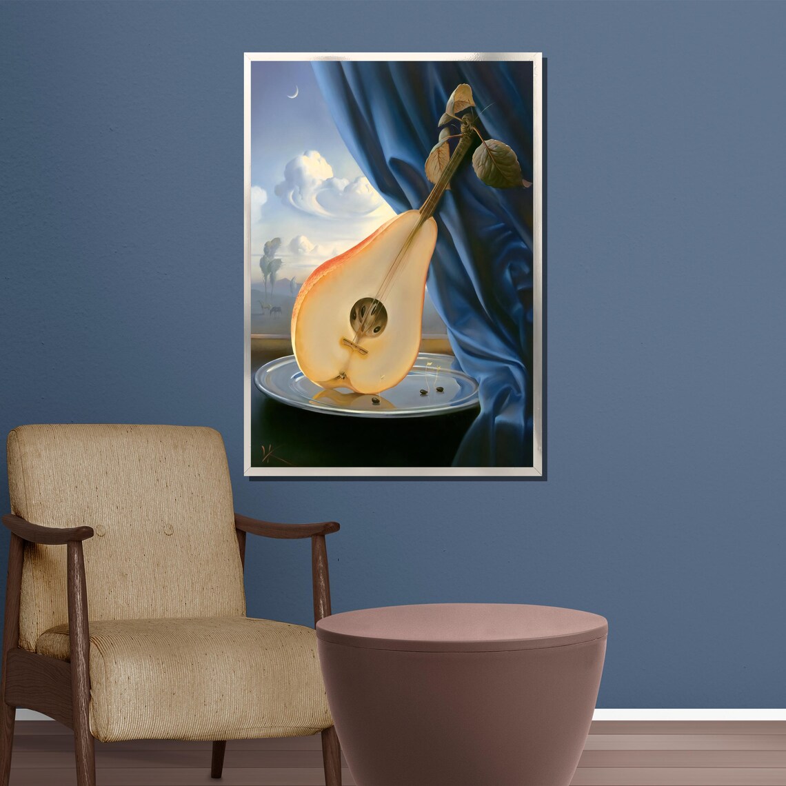 Vladimir Kush Pear Lute Surrealist Still Life Dream World Poster - Image 5