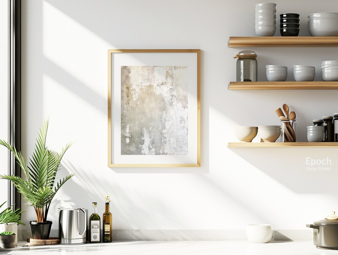 Abstract Painting, Modern Oil Painting Art Print - Image 2