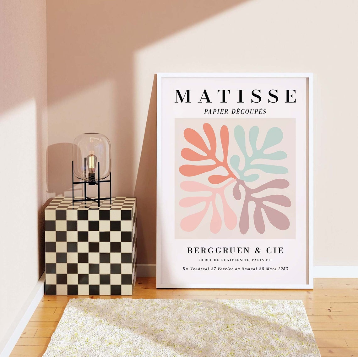 Matisse Papier Decoupes 1953 Exhibition Pastel Abstract Art Poster - Image 6