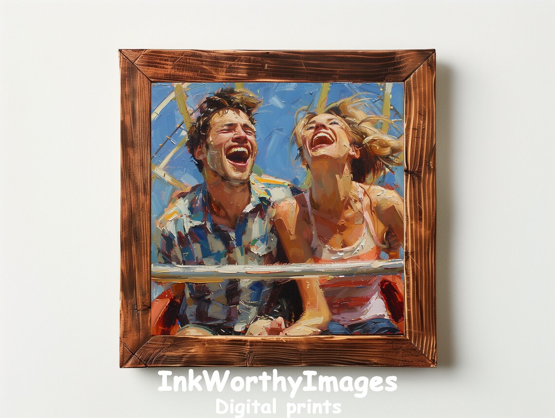 Joyful Ride Roller Coaster, Amusement Park Decor - Image 3