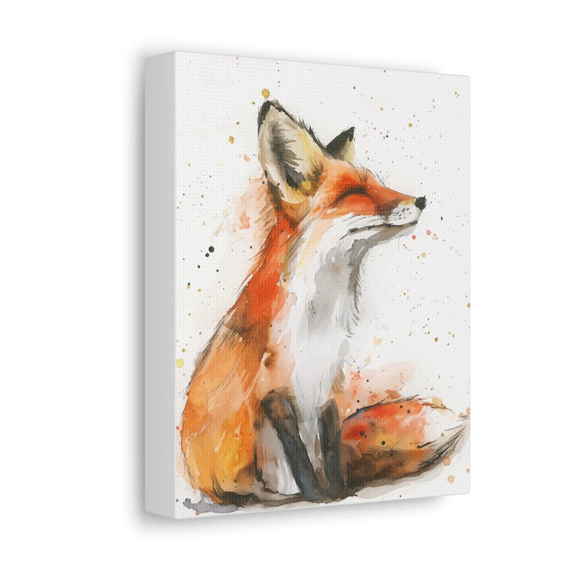 Fox Watercolor Art Print - Image 3