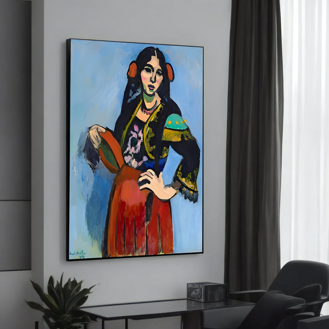 Henri Matisse Woman With A Hat Art Print