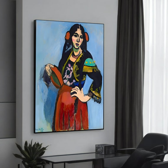 Henri Matisse Woman With A Hat Art Print