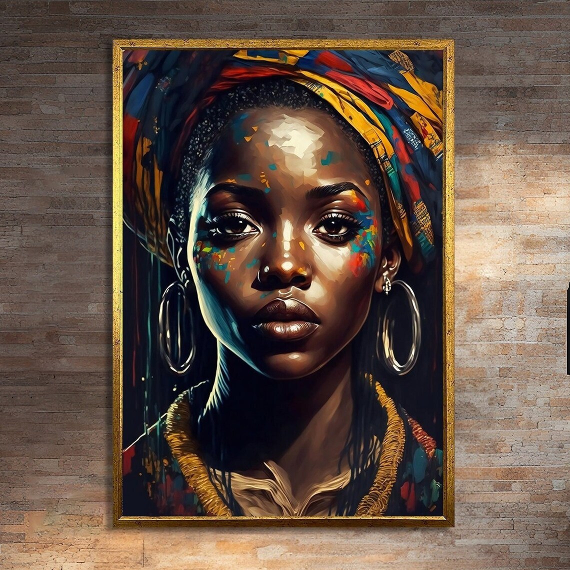 Stunning African - Contemporary Travel Poster