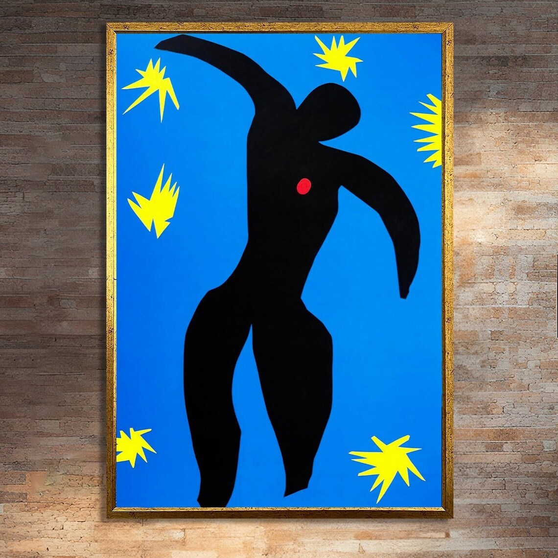 Henri Matisse Inspired Dance Silhouette Art Print