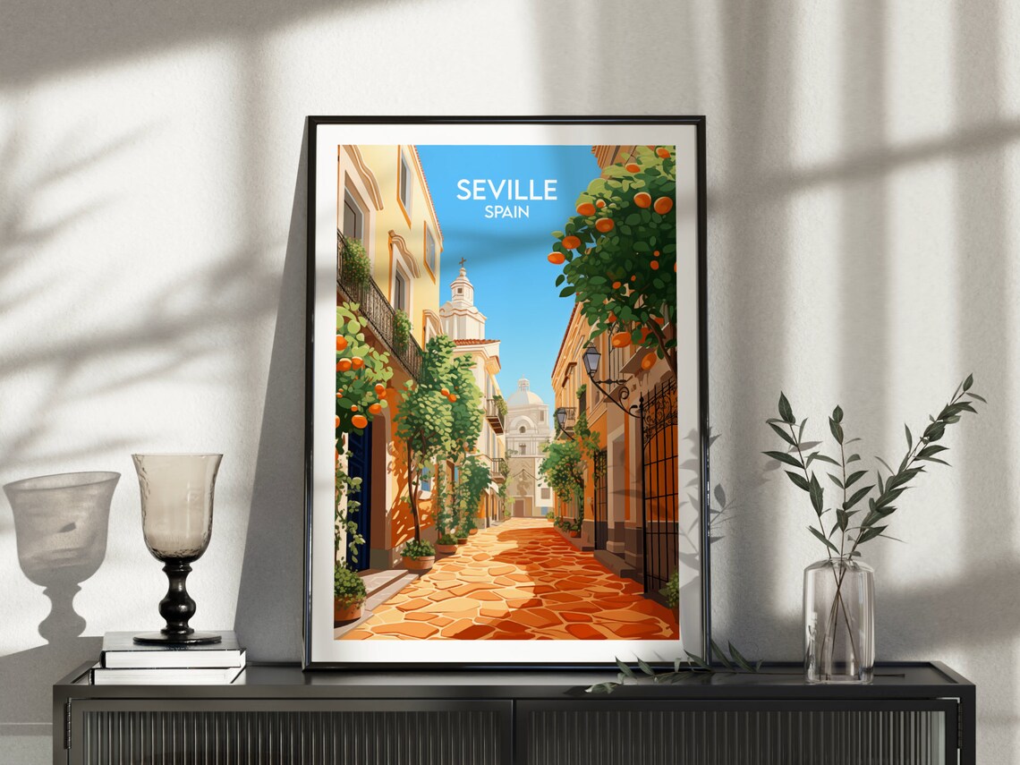 Seville Travel Poster, Spain Place Print - Image 5