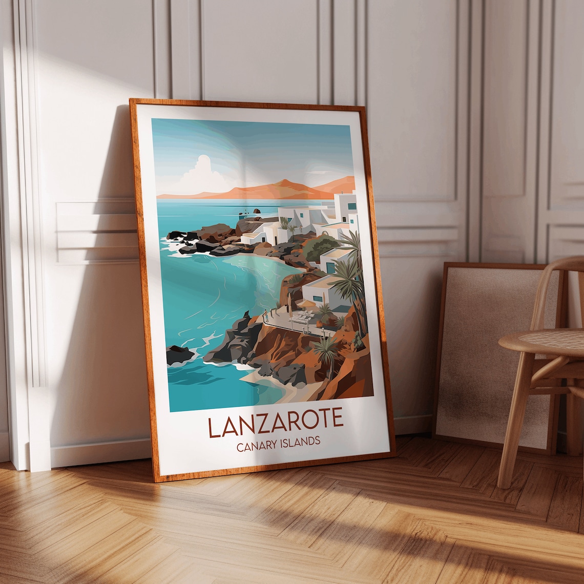 Lanzarote Travel Print Wedding Birthday Gift Poster - Image 2