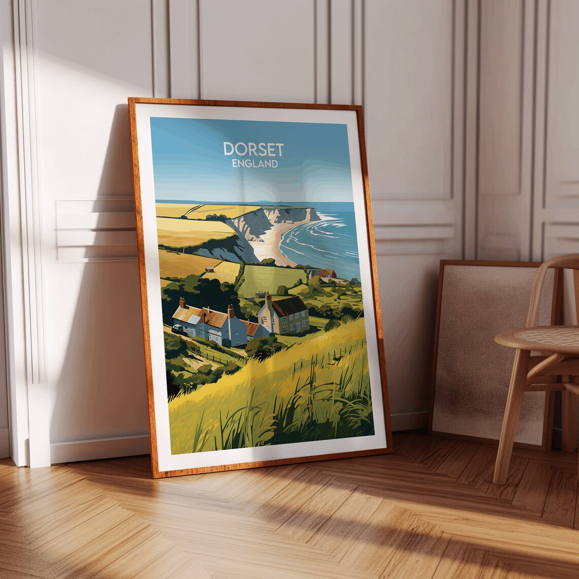 Dorset Travel Print, England UK Travel Poster - Image 3