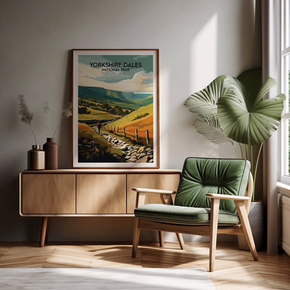 Yorkshire Dales National Park Travel Print Poster - Image 3