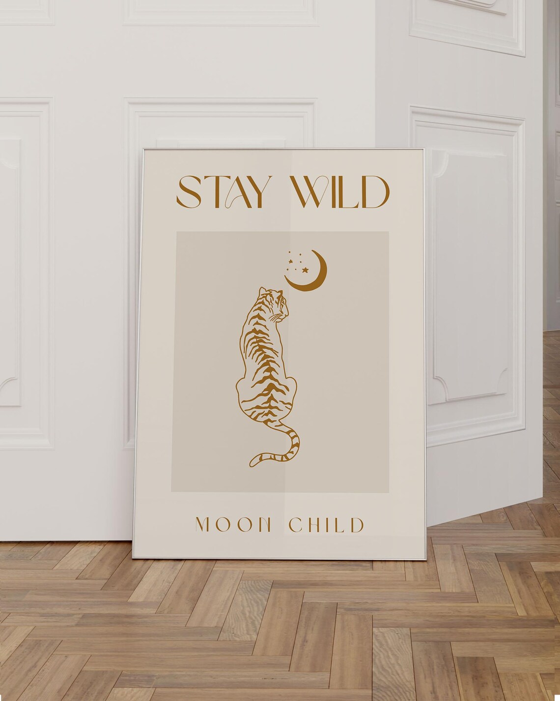 Stay Wild Moon Child Boho Art Print