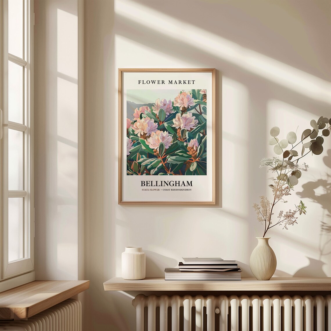 Bellingham Washington Wild Flower Art Print - Image 3