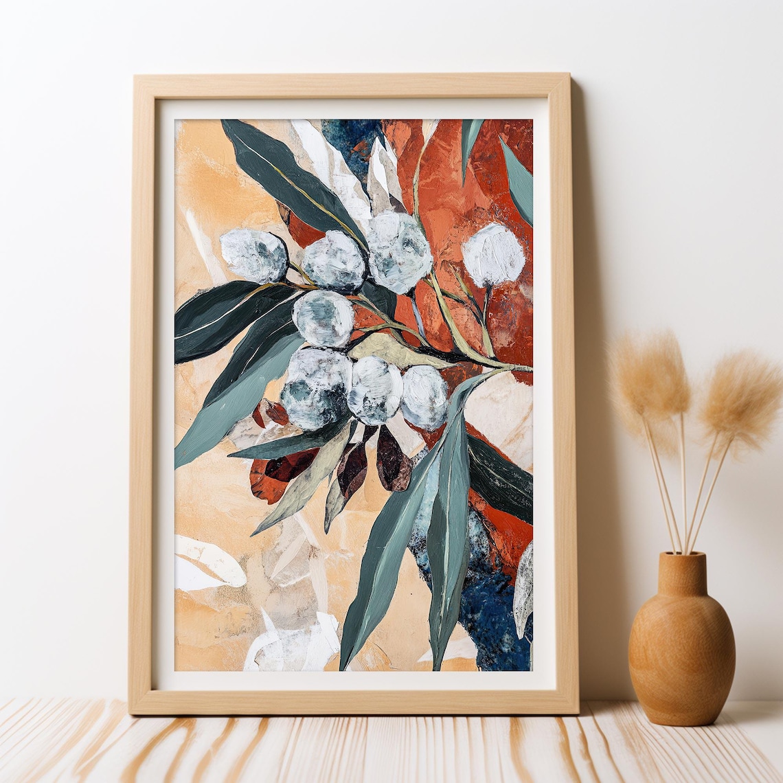 Australian Blue Gum Eucalyptus Symphony Art Print
