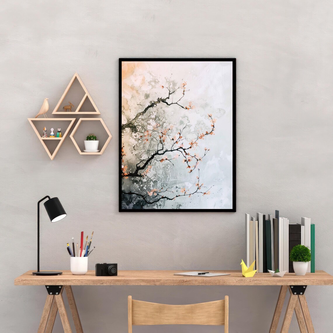 Japanese Japandi Zen Wall Art, Art Print - Image 2