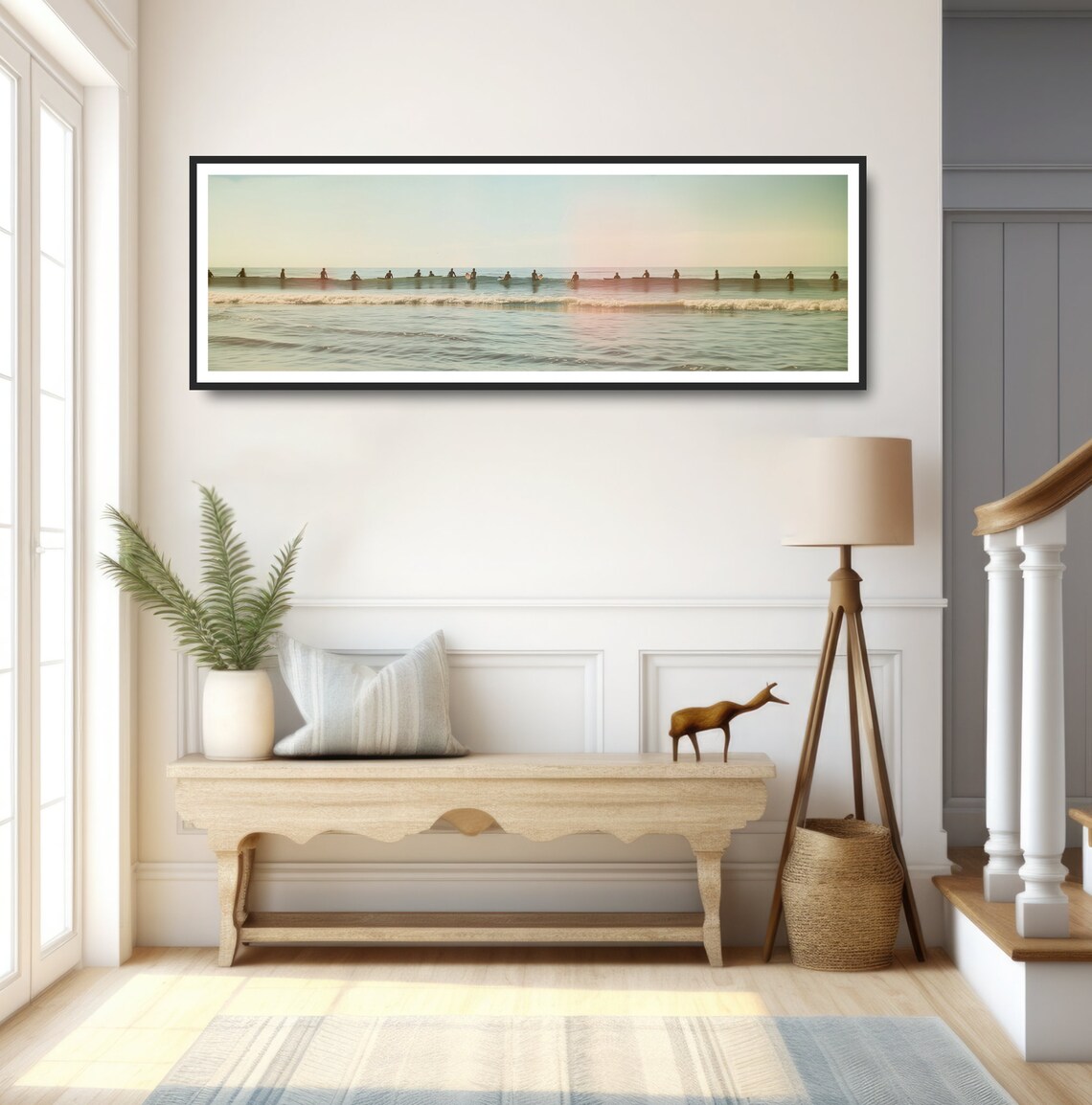Vintage Ocean Surf Photo, Retro Minimalist Art Print - Image 2