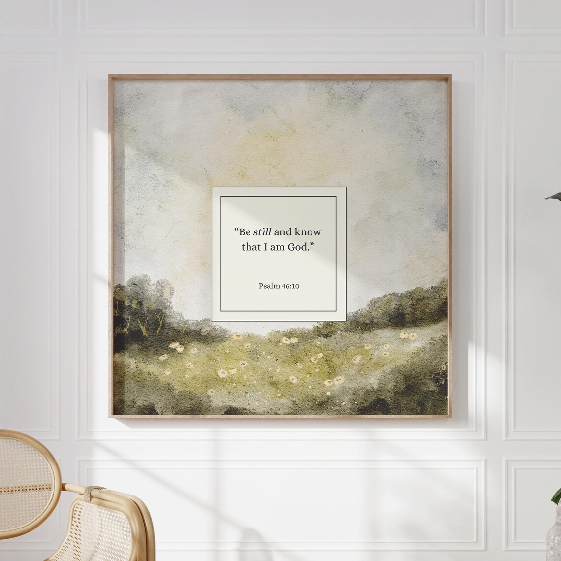 Be Still And Know That I Am God, Scripture Art - Image 5