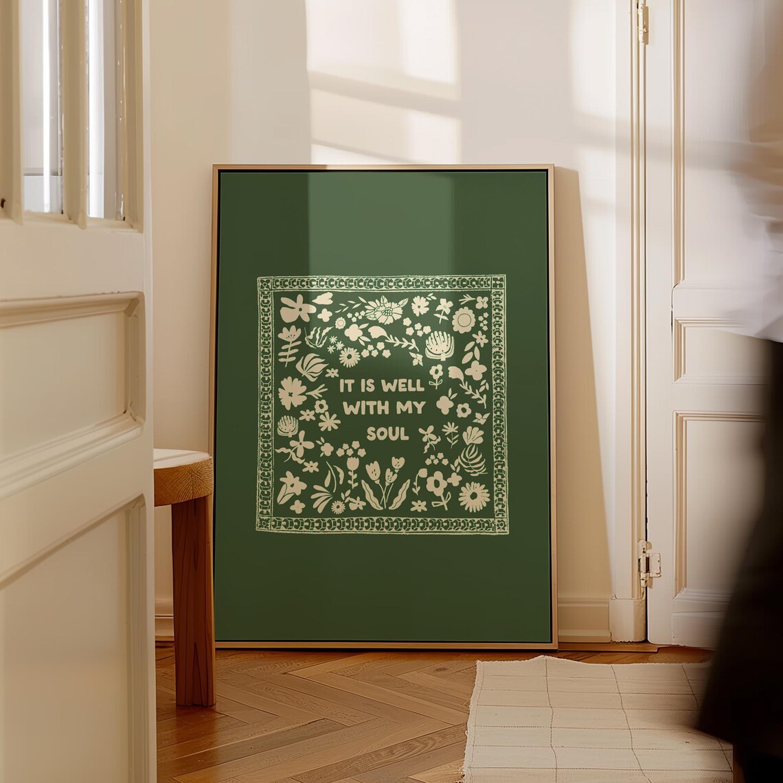 It Is Well With My Soul Vintage Art Print - Image 2