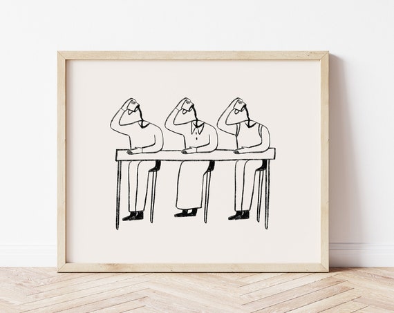 Coffee Pour Print Minimal Coffee Poster Coffee Station Art Hand Drawn Coffee Print Good Morning Coffee Coffee Lover Art Coffee Diver