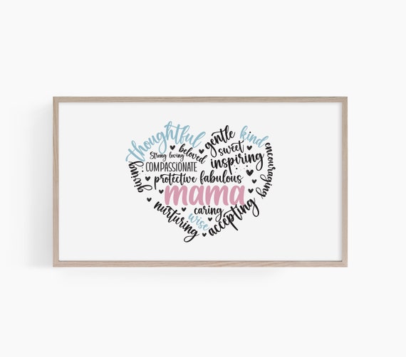 Mothers Day Frame Tv Art Mama Frame Tv Art Frame Tv Art Mothers Day Tv Art Frame Tv Art Mothers Day Moms Frame Tv T526