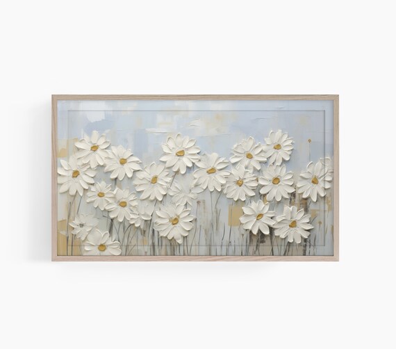 Spring Daisy Floral Art Print