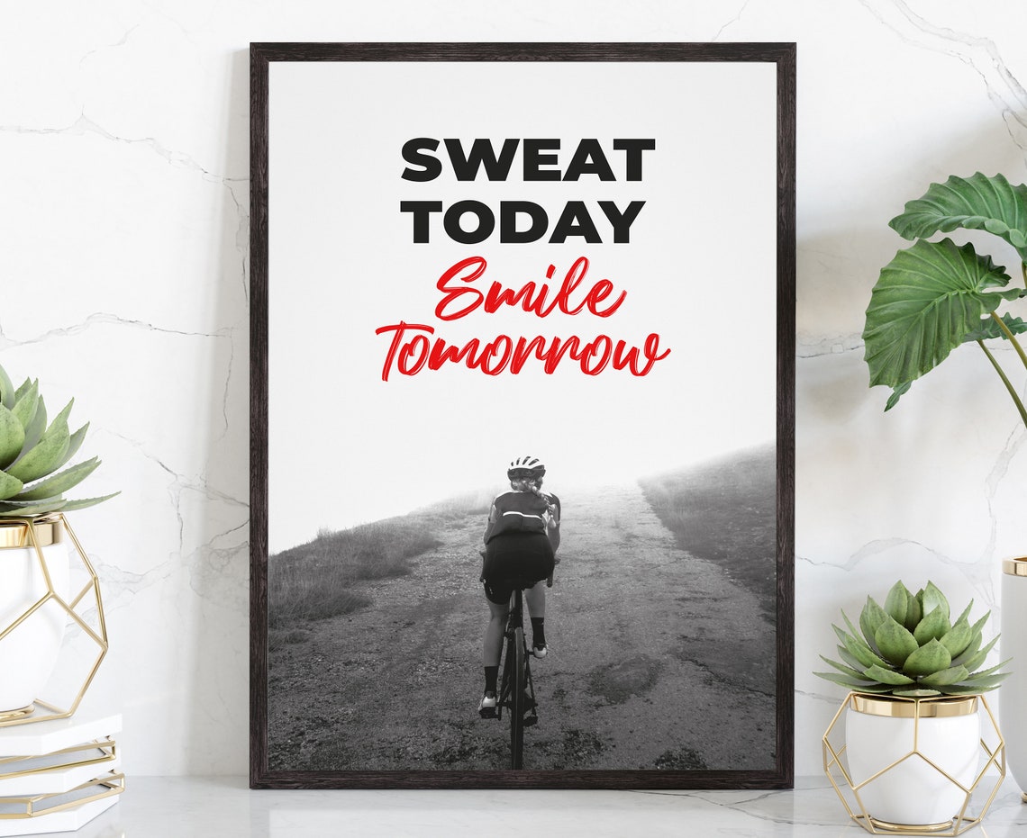 Work Hard Stay Humble Green Brushstroke Modern Motivational Poster