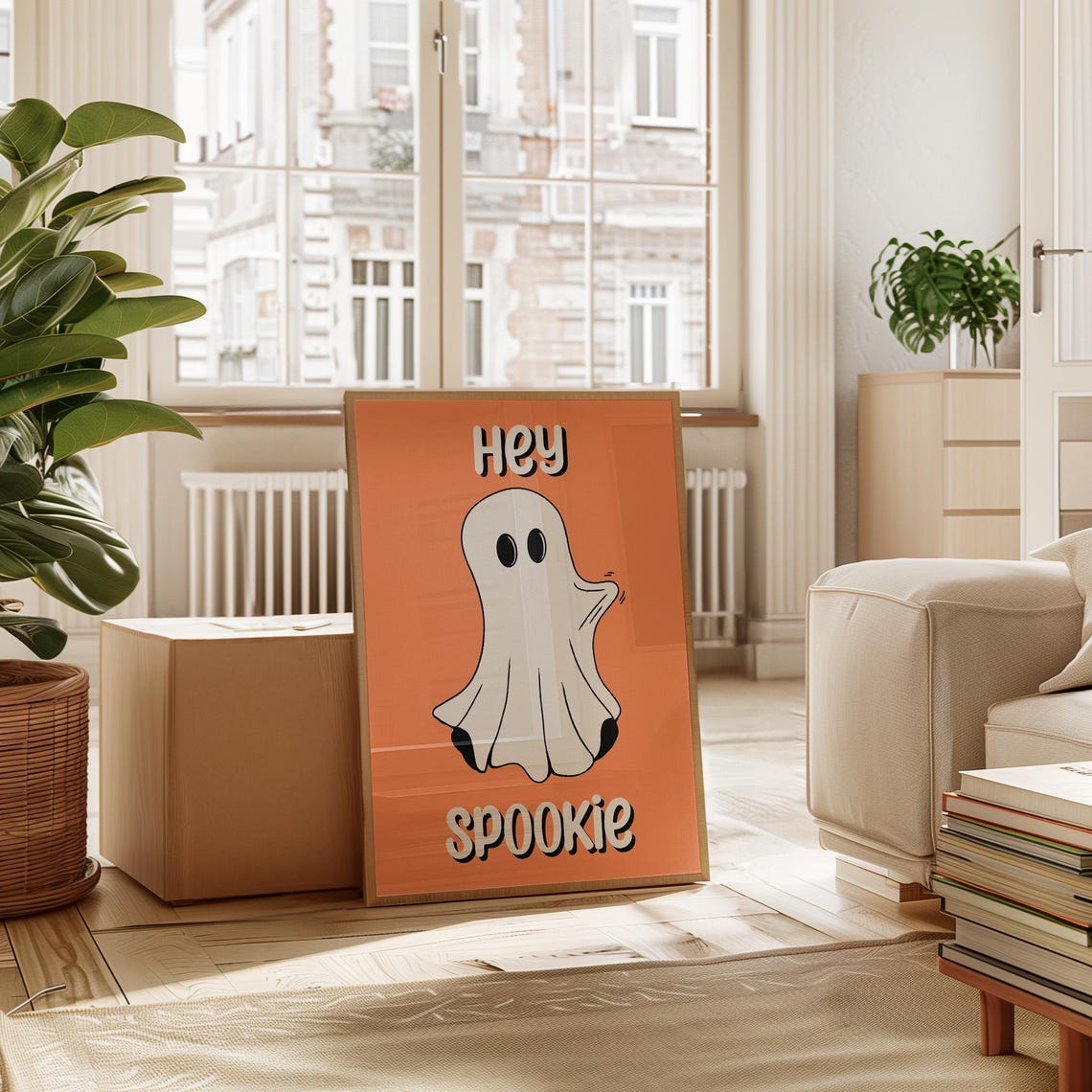 Hey Spookie Print Halloween Print Art Print Funny Cute Print Spooky Print Printable Wall Art Halloween Decor Spooky Decor - Image 7