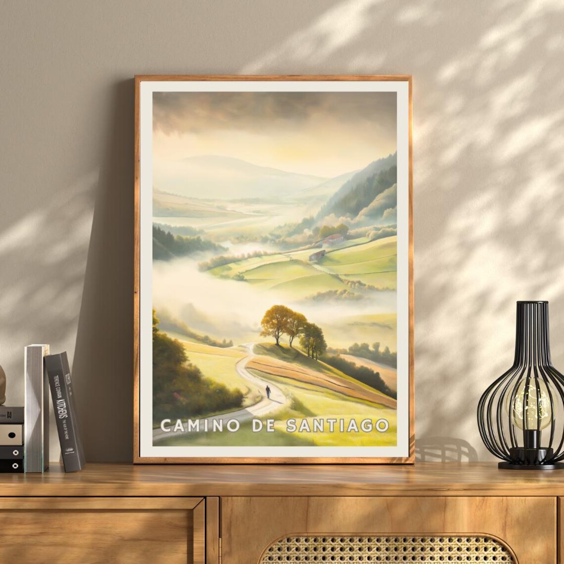 Camino De Santiago - Spanish Pilgrimage Trail Art Print - Image 3