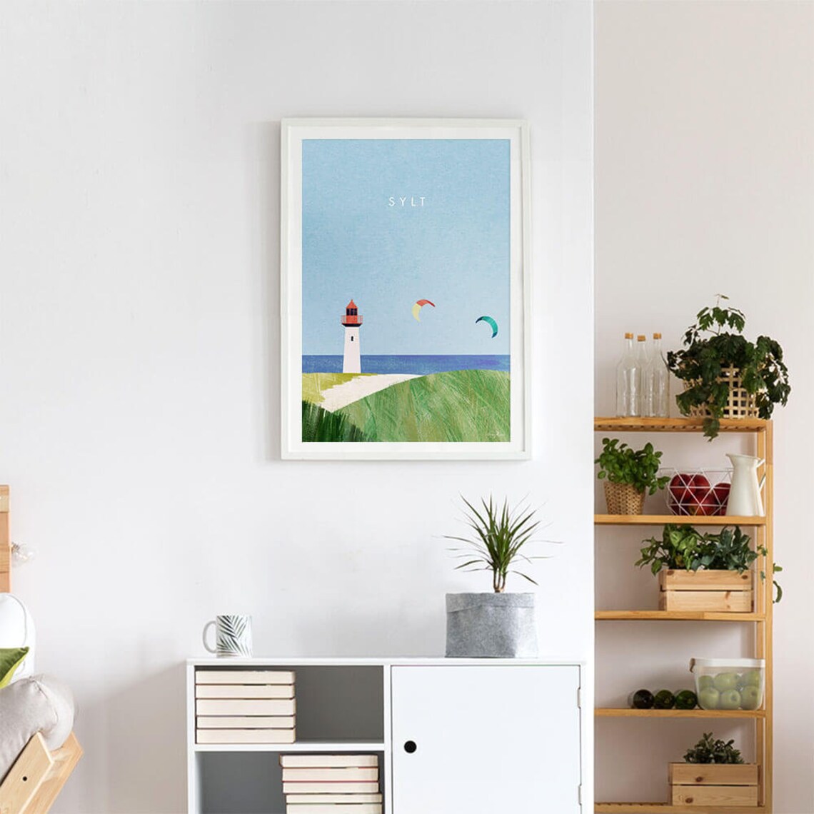 Sylt Germany Travel Poster, Landscape Art Print - Image 4