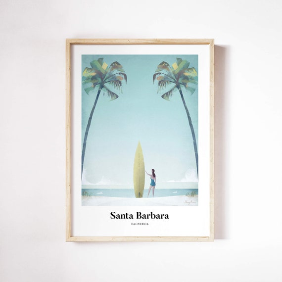 Santa Barbara Poster Print by Henry Rivers