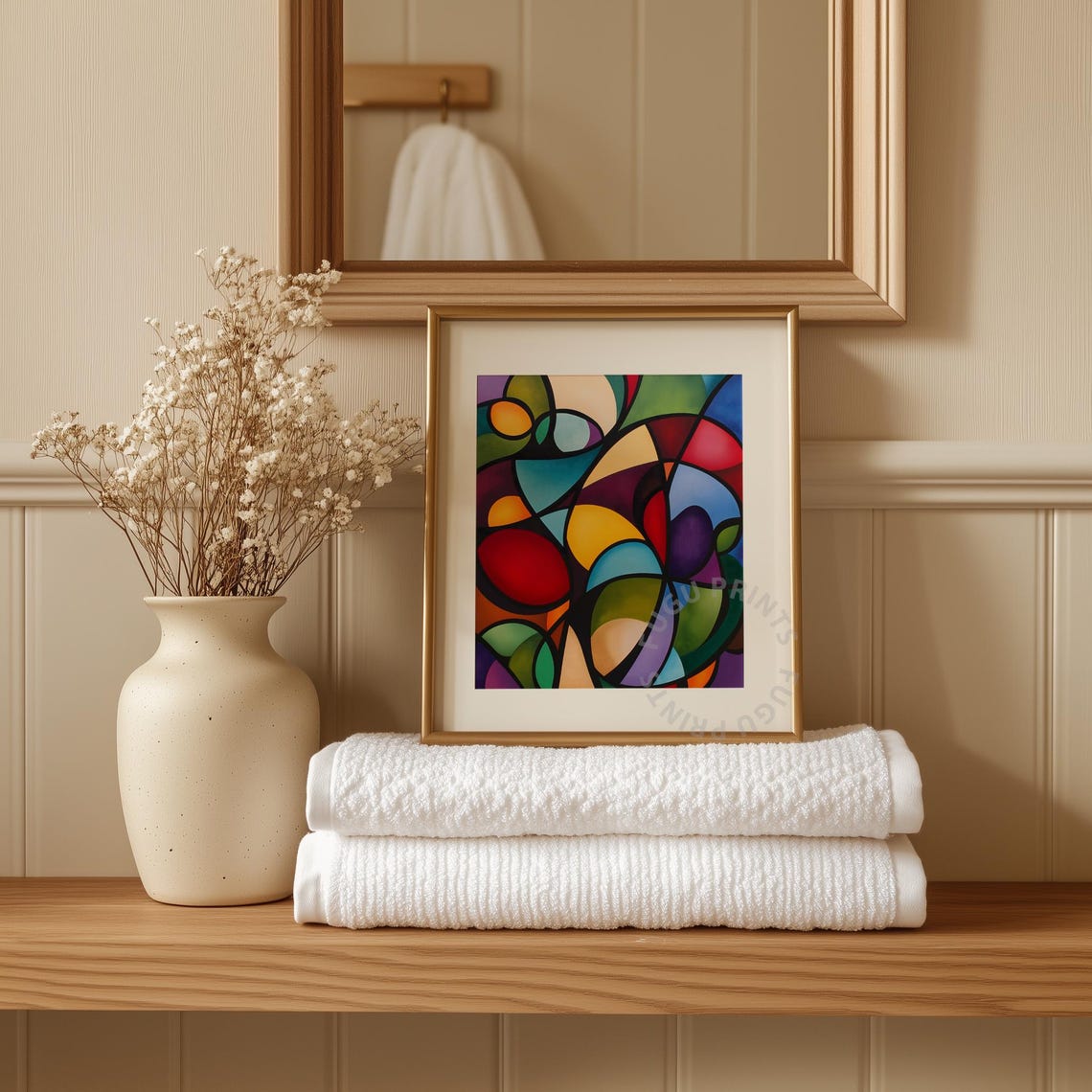 Geometric Abstract Modern Art - Image 3