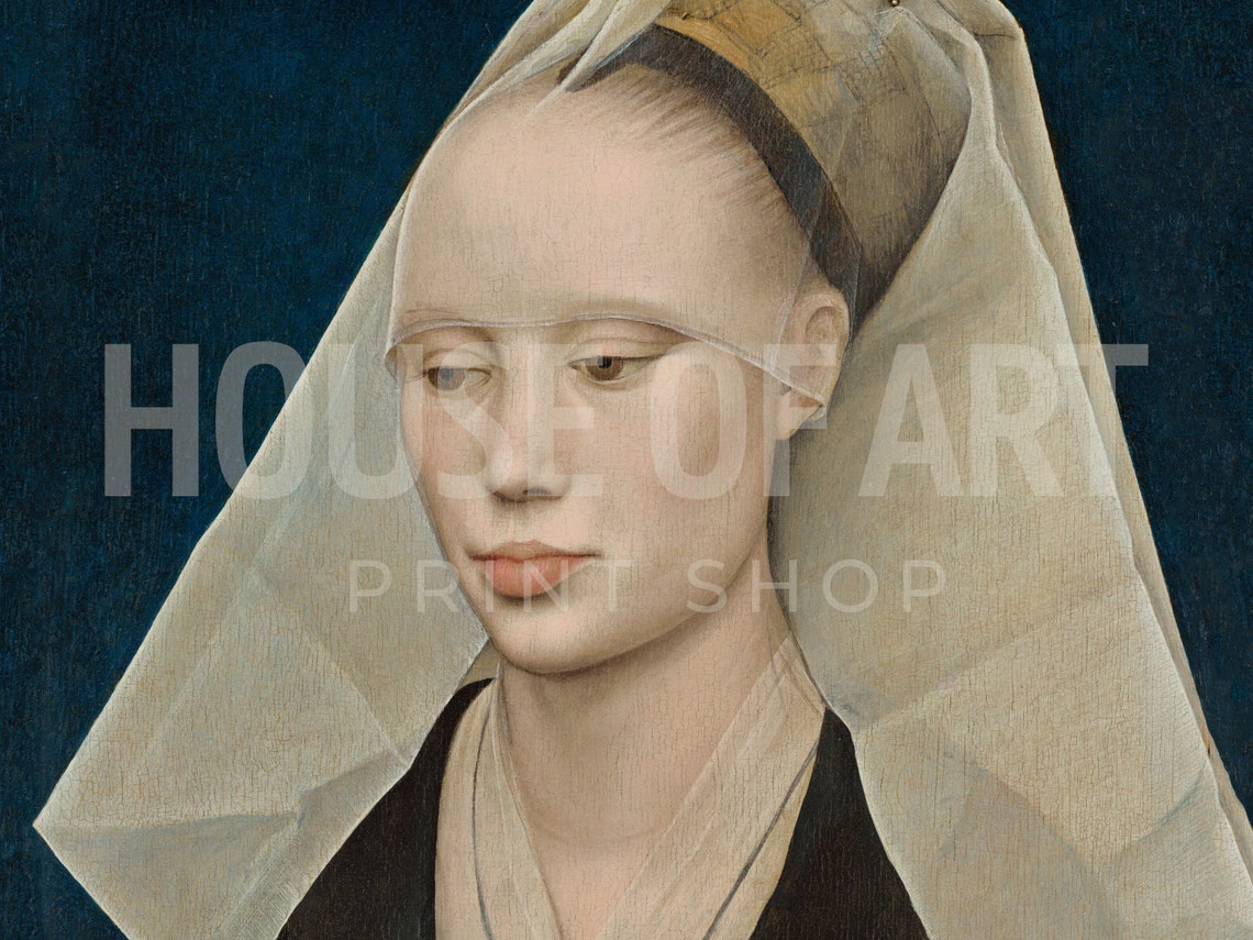 Frame Tv Art 4k Classic Portrait Of A Lady Oil Painting Vintage Female Artwork Antique Woman In Traditional Fashion Hat - Image 2