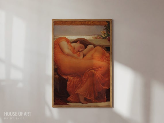 Sleeping Nymph Woman Sleeping Painting Female Beauty Art Divine Feminine Art Sensual Wall Art Gallery Wall Print Wall Art