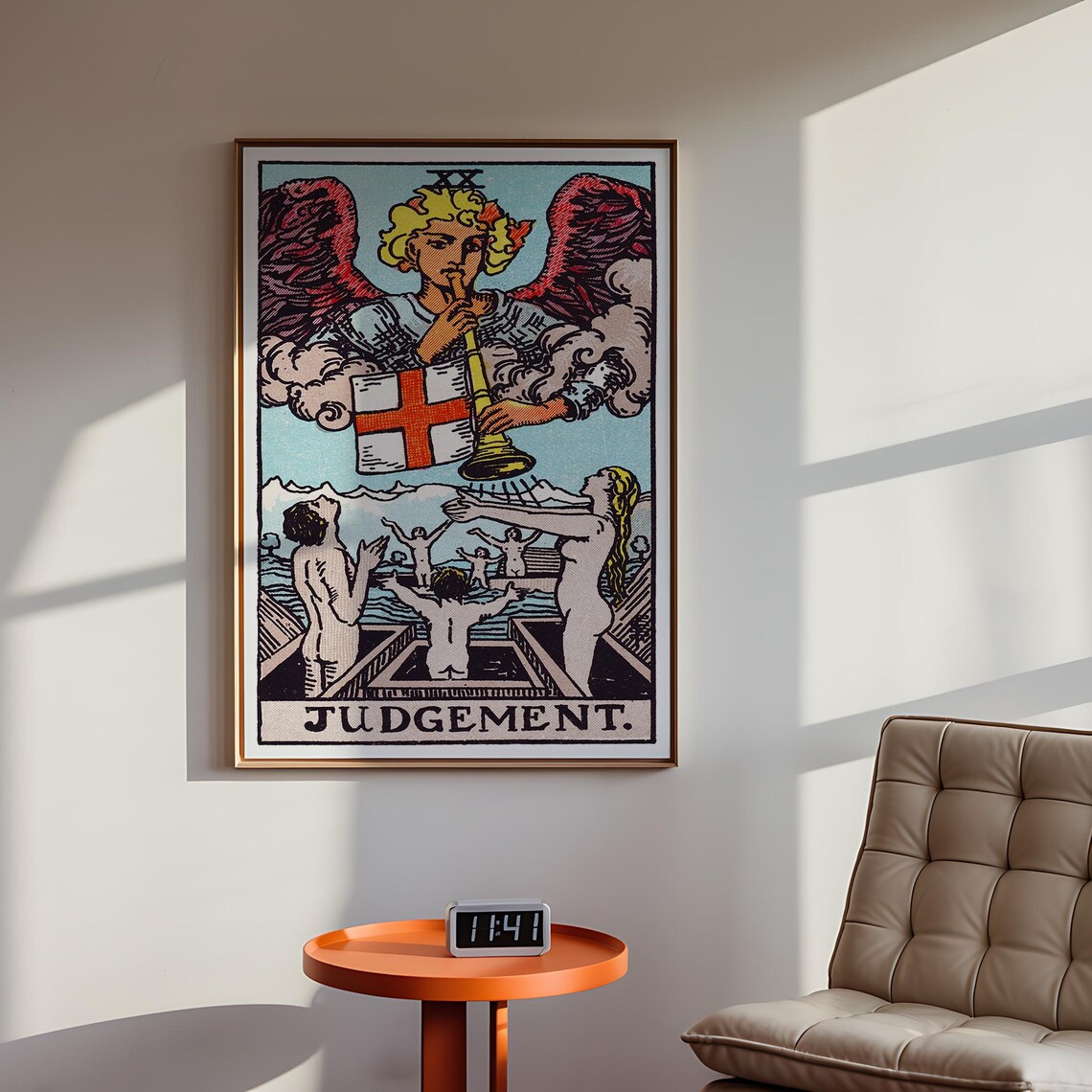 Tarot Cards Rider Waite, Vintage Esoteric Poster - Image 3