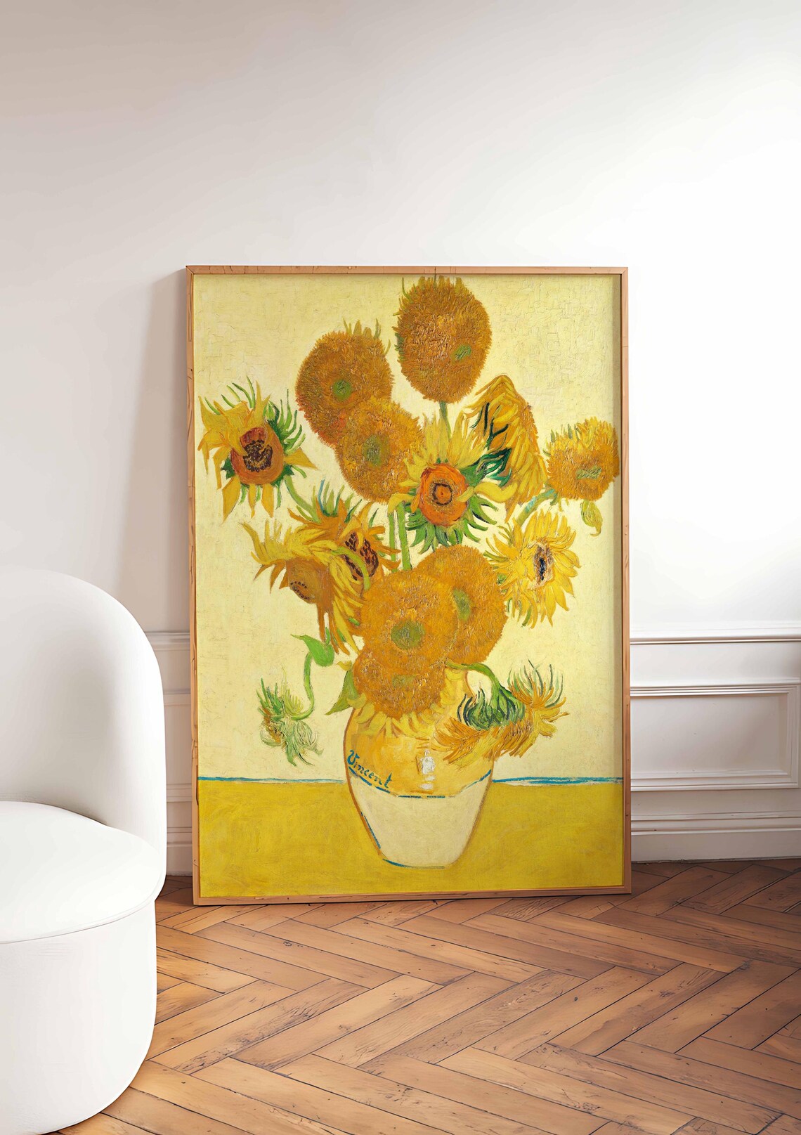 Vincent van Gogh Sunflowers Yellow Bouquet Still Life Impressionist Art Poster - Image 5
