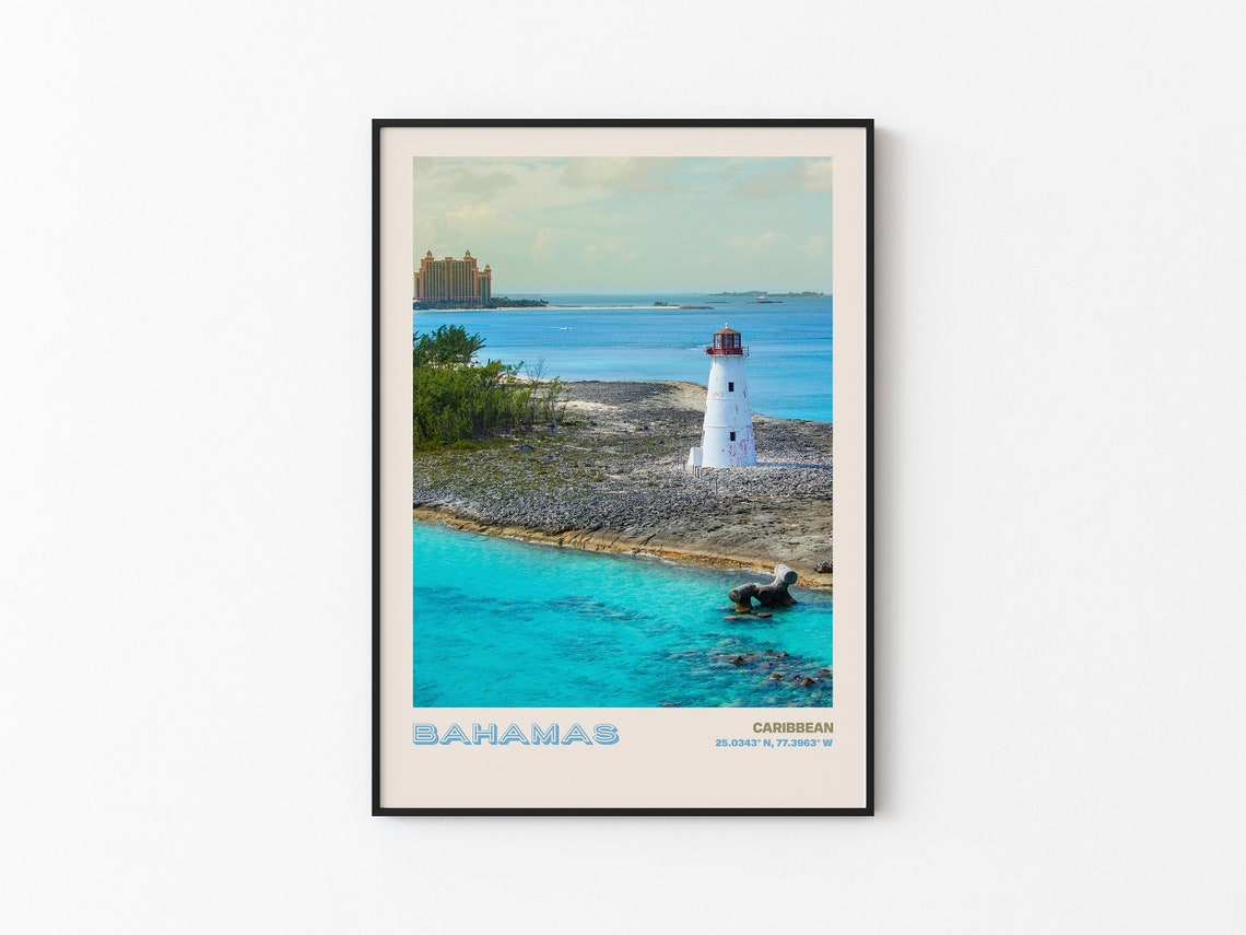 Bahamas Travel Poster Bahamas Print Bahamas Photo Print Bahamas Wall Decor Bahamas Travel Art Bahamas Bahamas Picture Bahamas 13 - Image 3