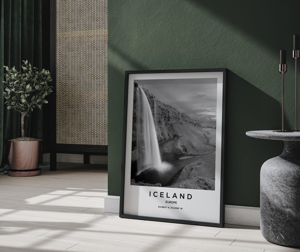 Iceland Travel Poster - Image 2