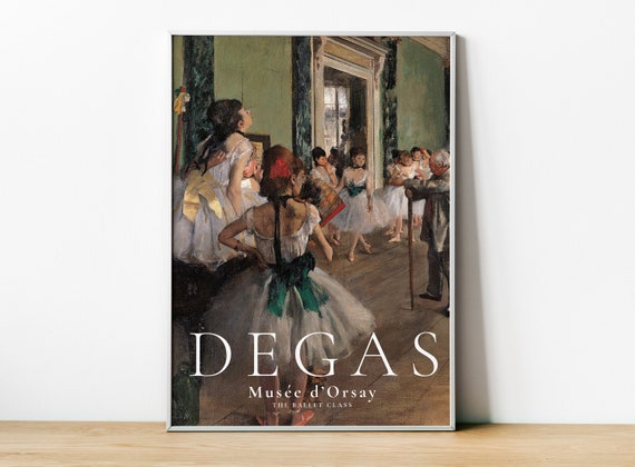 Edgar Degas, The Ballet Class Art Print