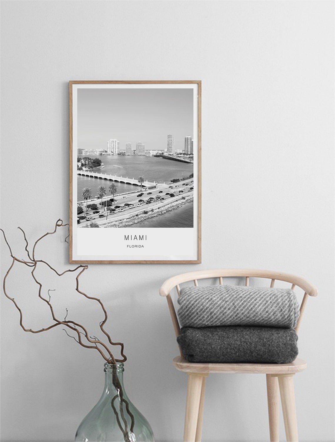 Miami Poster Miami Photos Miami Photography Miami City Print Miami Print Miami Floridamiami Florida Wall Art City Prints City Wall - Image 2