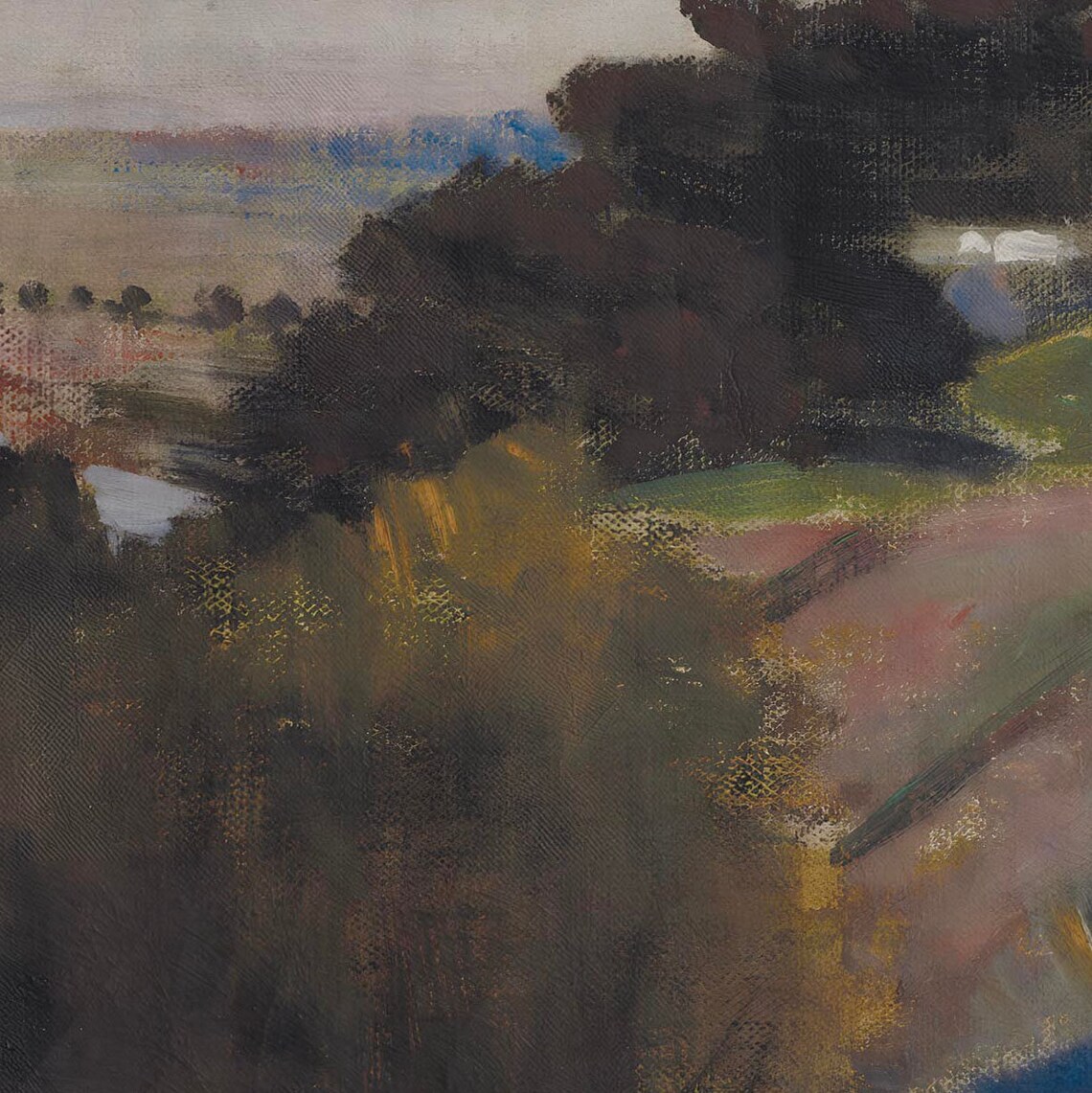 Abstract Vintage Landscape Poster Print, Modern Decor - Image 2