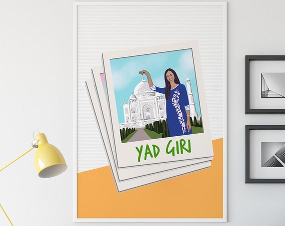 Yad Giri Indian Desi Art Print